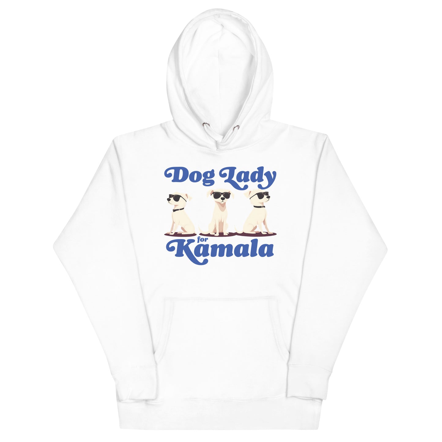 Dog Lady For Kamala Harris Unisex Hoodie