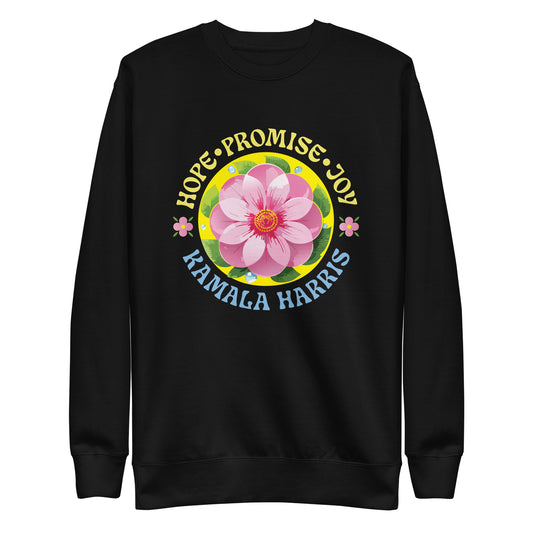 Hope Promise Joy Kamala Harris Unisex Premium Sweatshirt