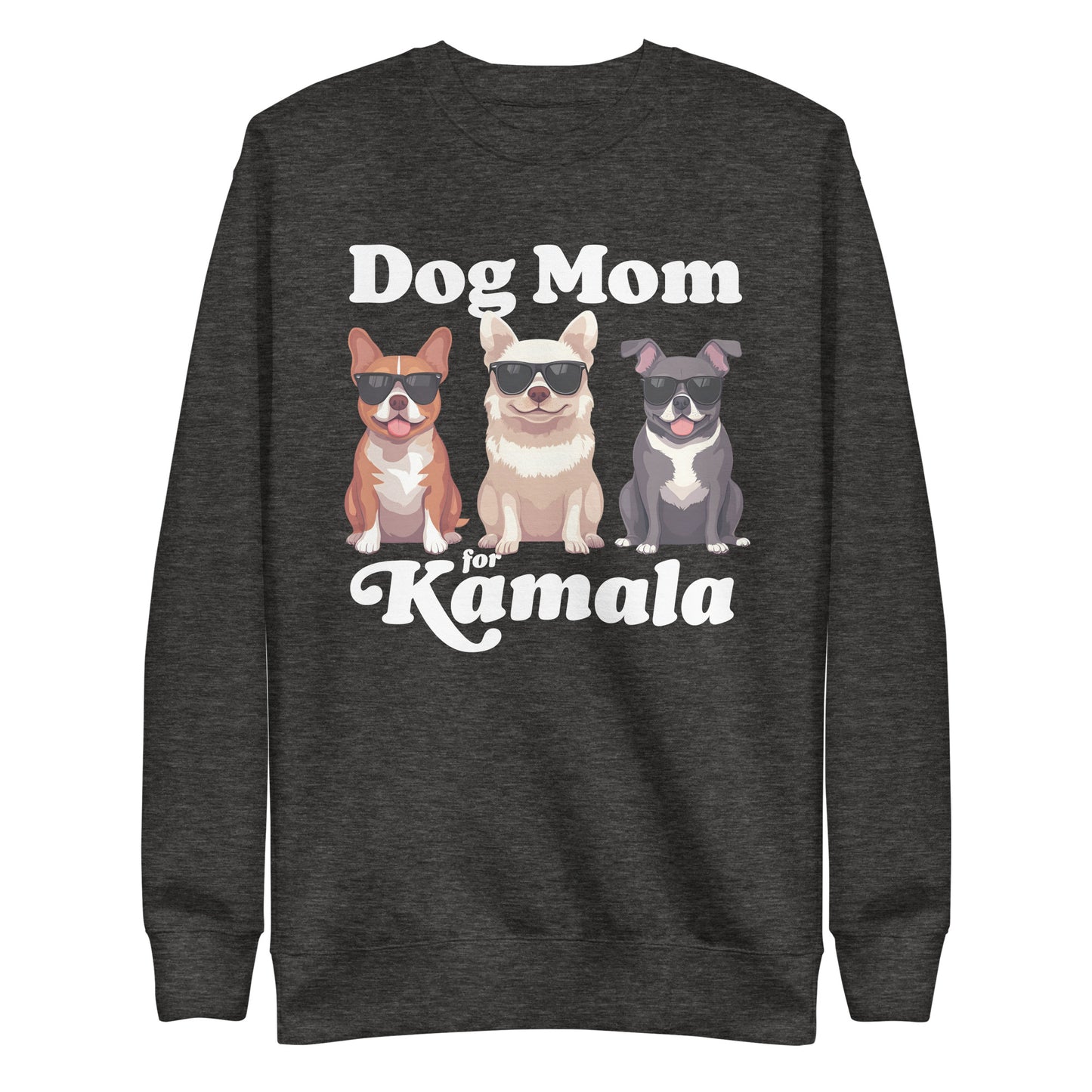 Dog Mom For Kamala Harris Unisex Premium Sweatshirt