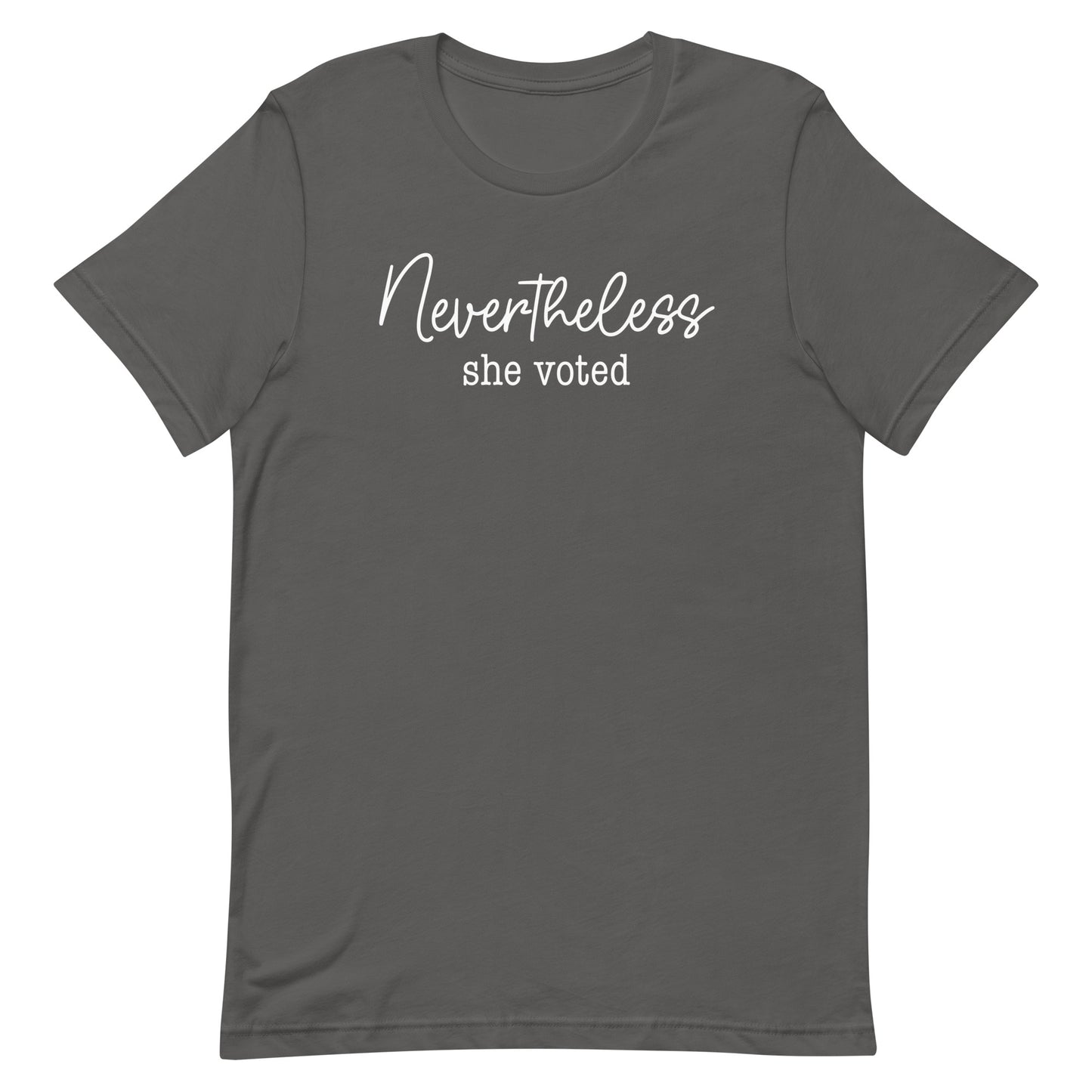 Nevertheless She Voted 2024 Election Women's Right To Vote Unisex T-Shirt