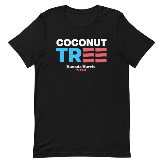 Coconut Tree Kamala Harris 2024 Unisex T-shirt