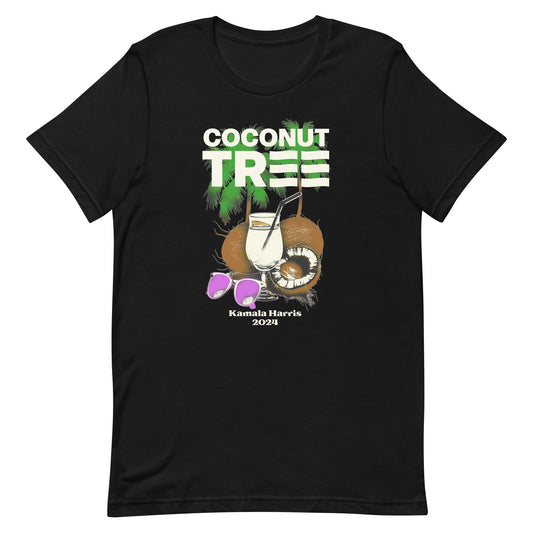 Coconut Tree Kamala Harris 2024 Unisex T-shirt