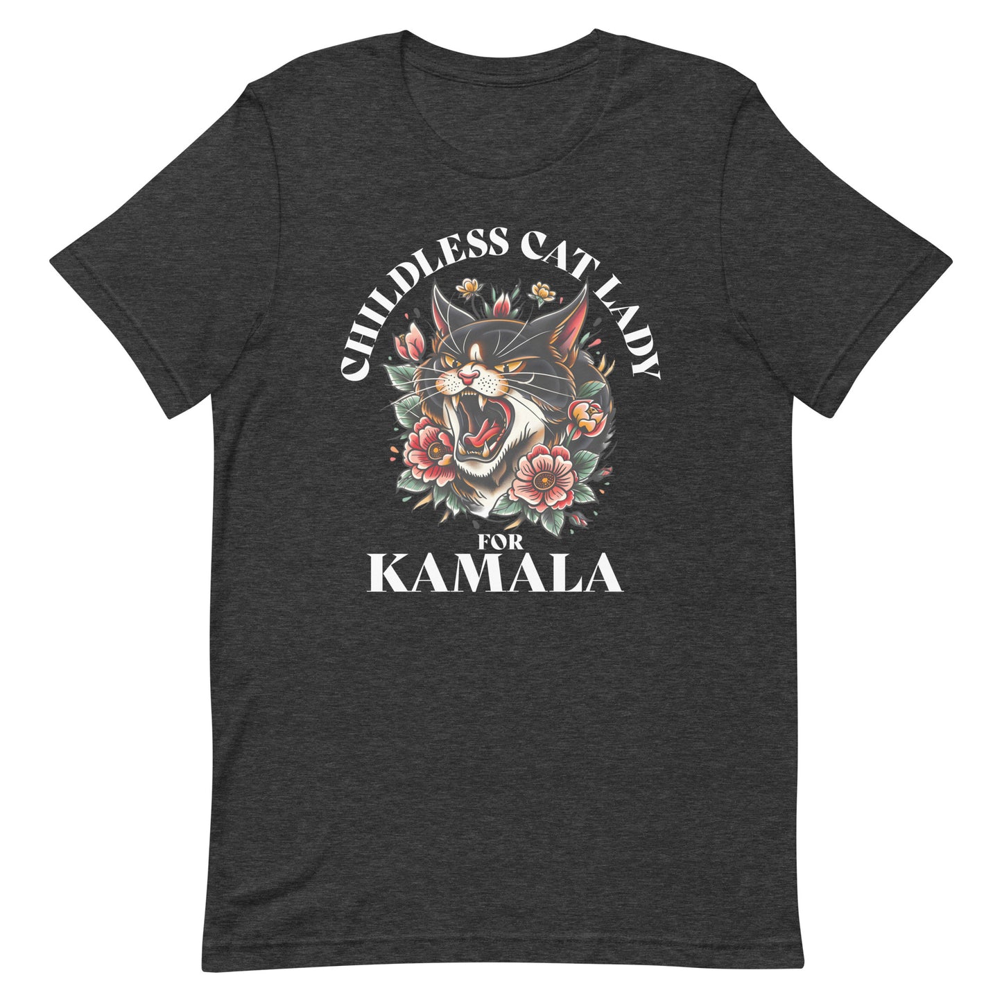 Childless Cat Lady For Kamala Unisex T-shirt