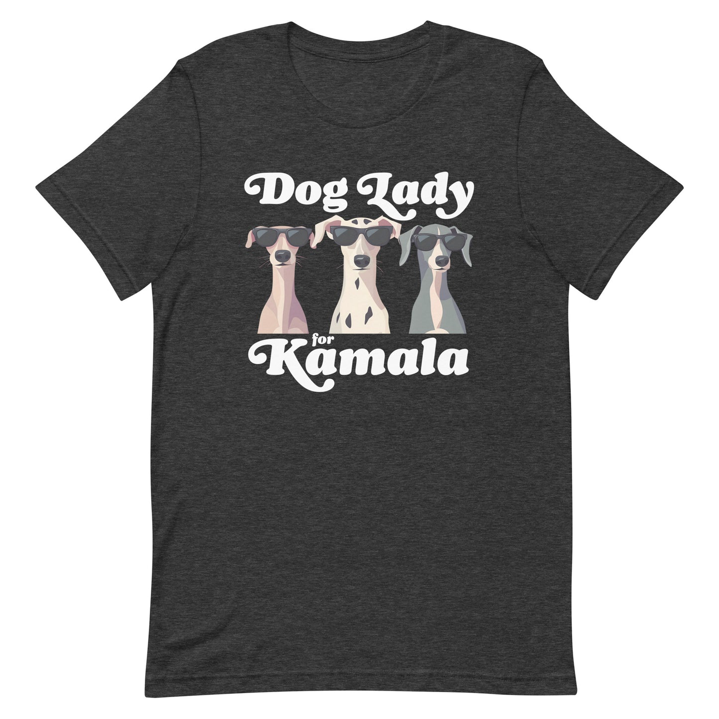 Dog Lady For Kamala Harris Unisex T-Shirt