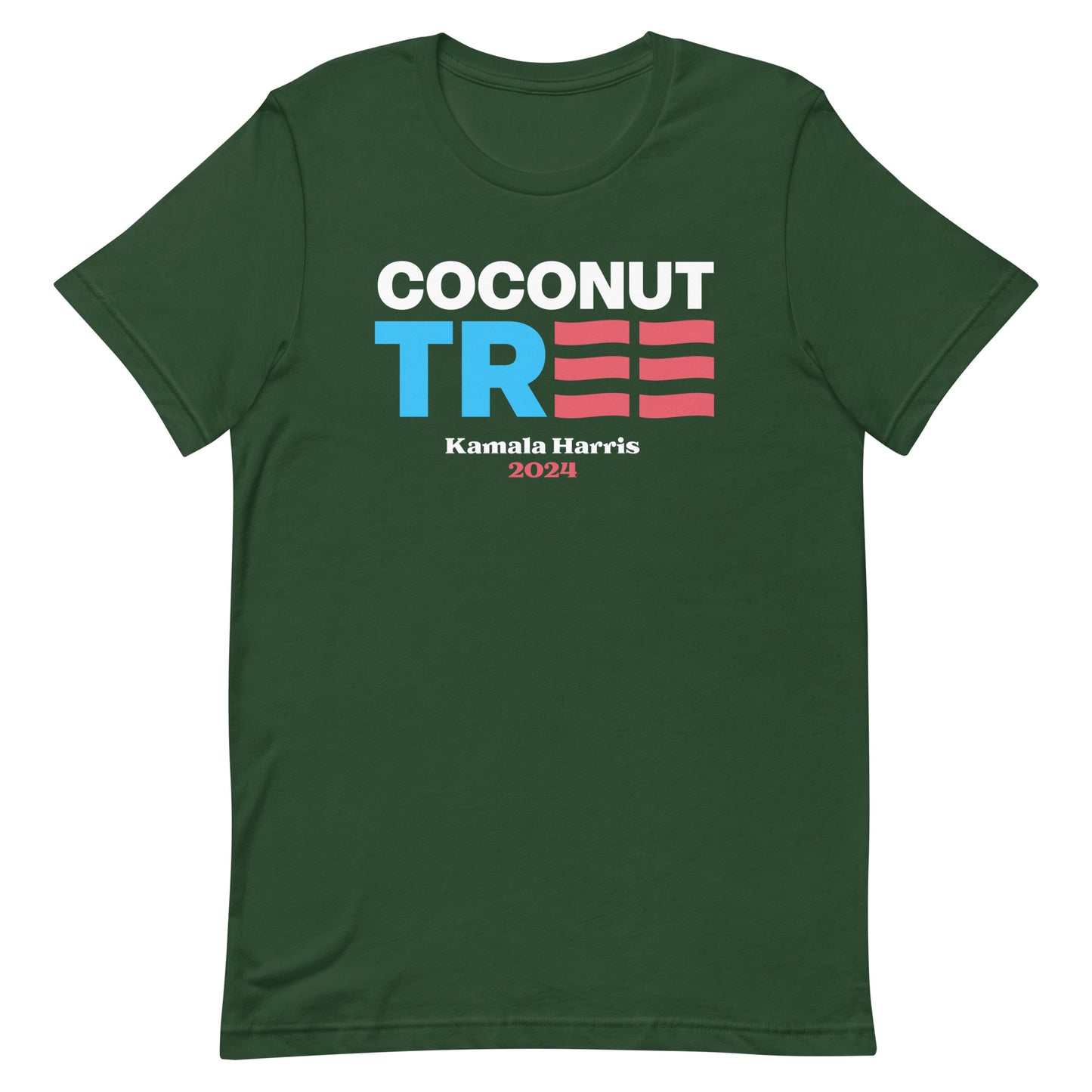 Coconut Tree Kamala Harris 2024 Unisex T-shirt