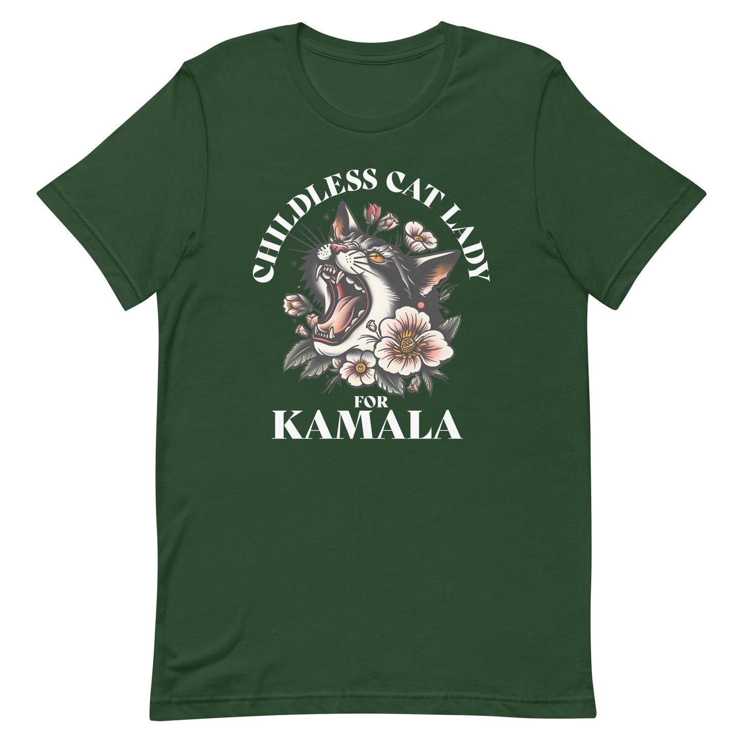 Childless Cat Lady For Kamala Unisex T-shirt