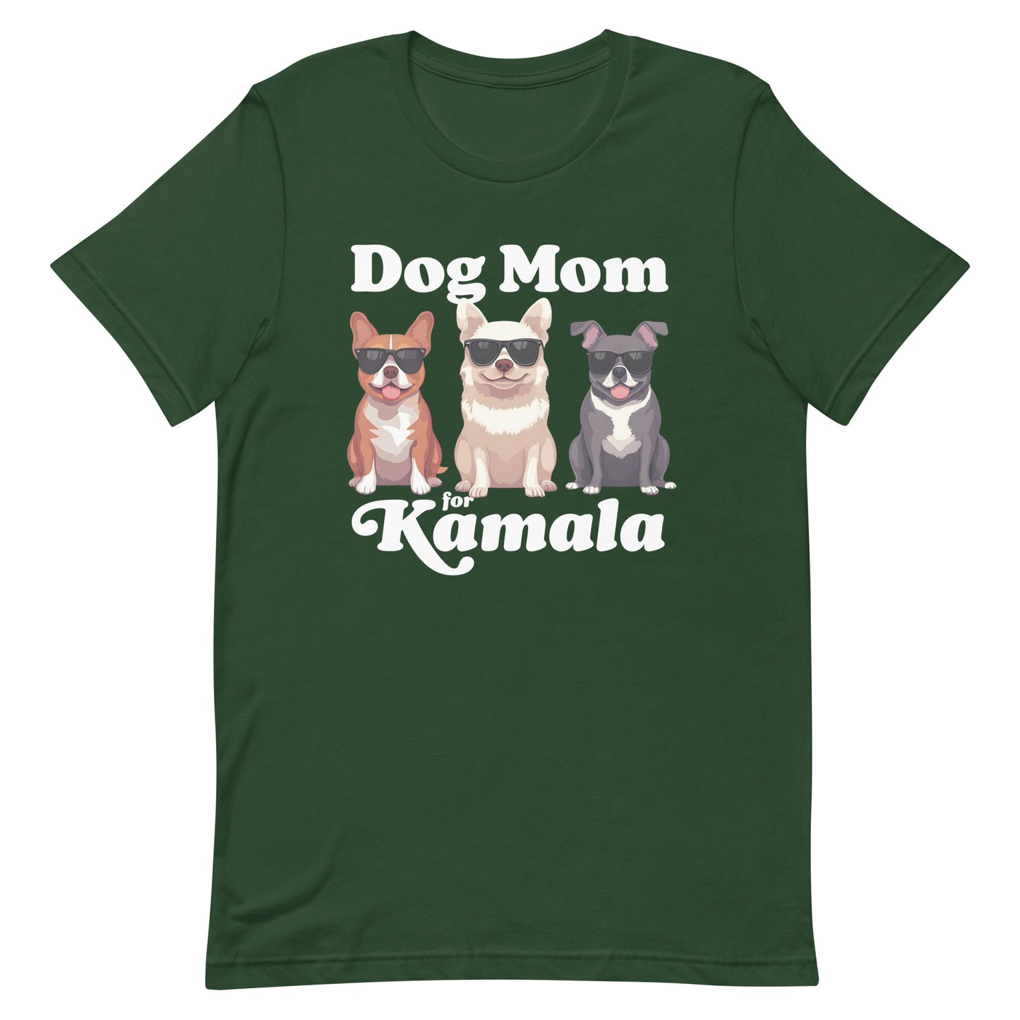 Dog Mom For Kamala Harris Unisex T-Shirt