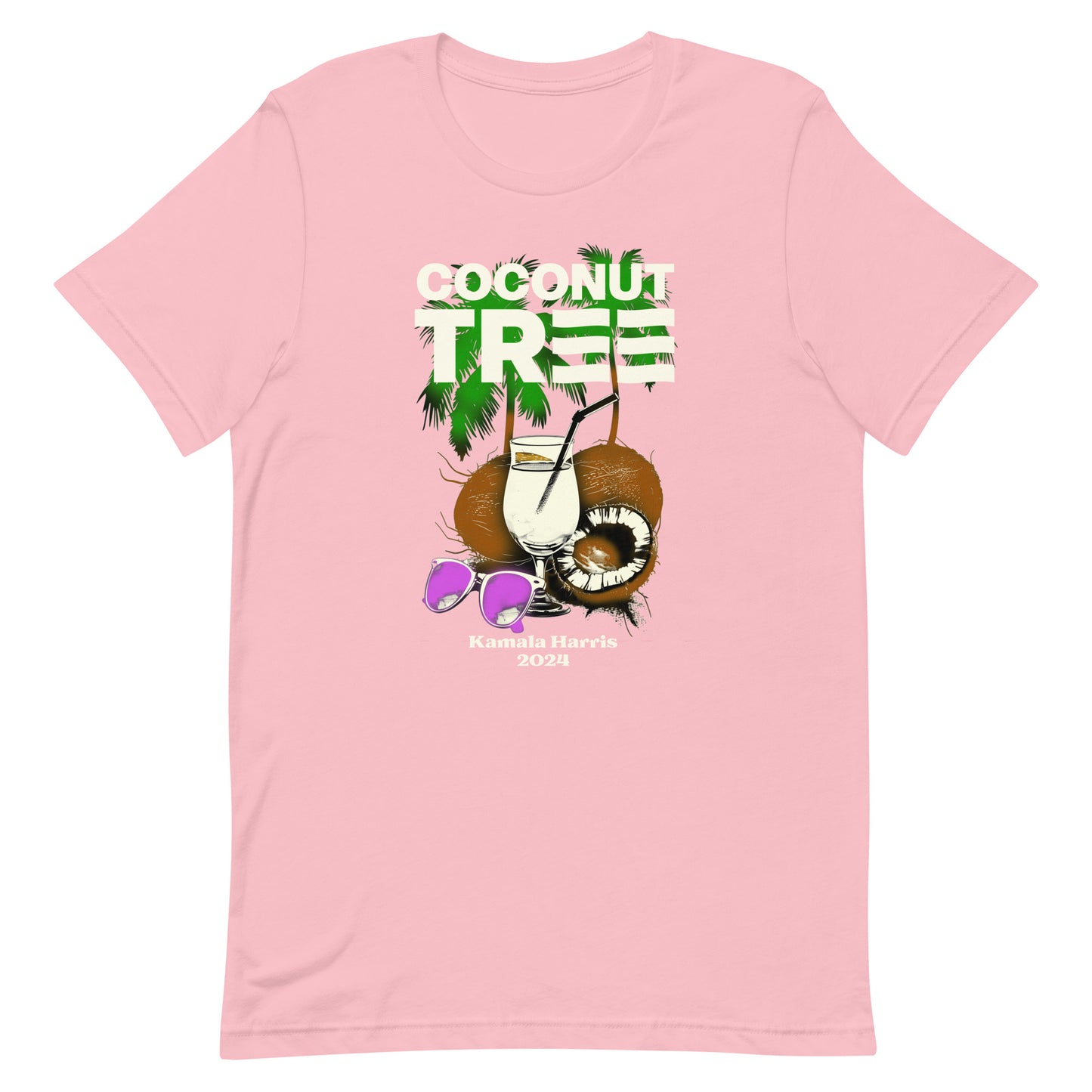 Coconut Tree Kamala Harris 2024 Unisex T-shirt