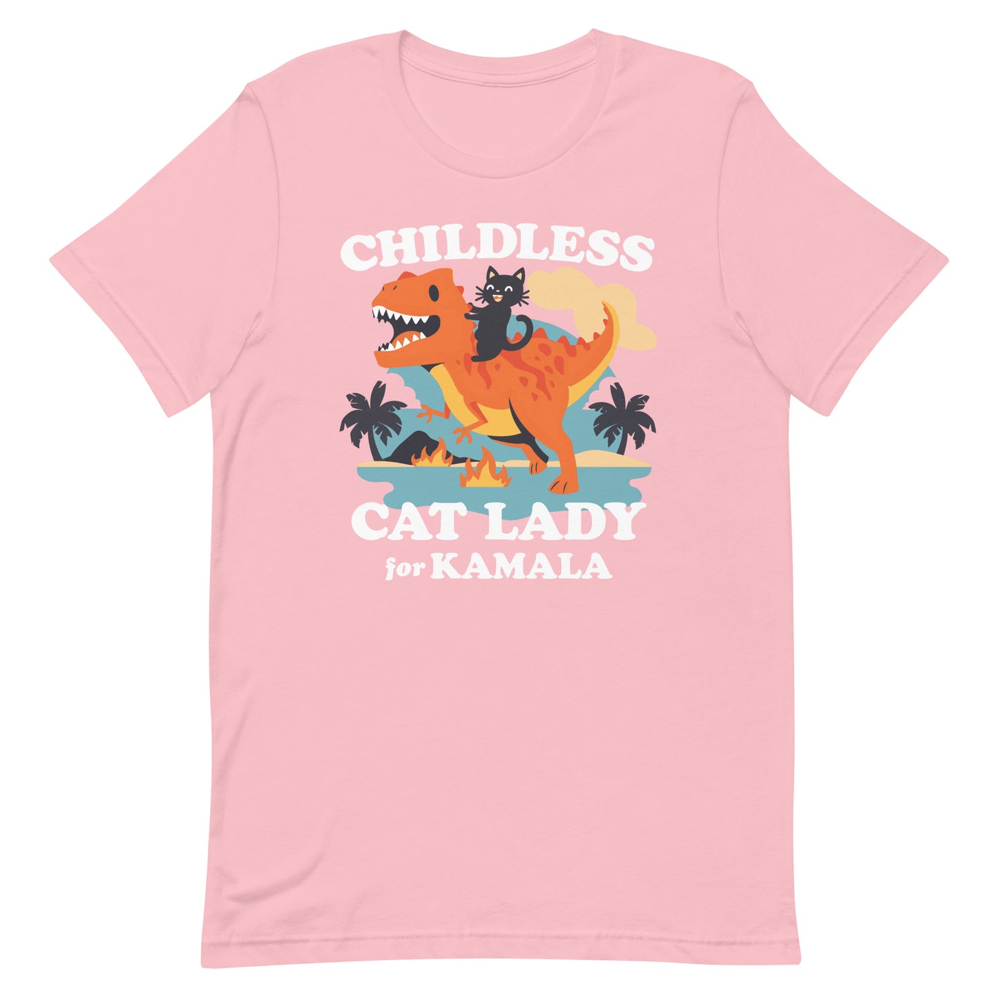 Childless Cat Lady For Kamala Unisex T-shirt