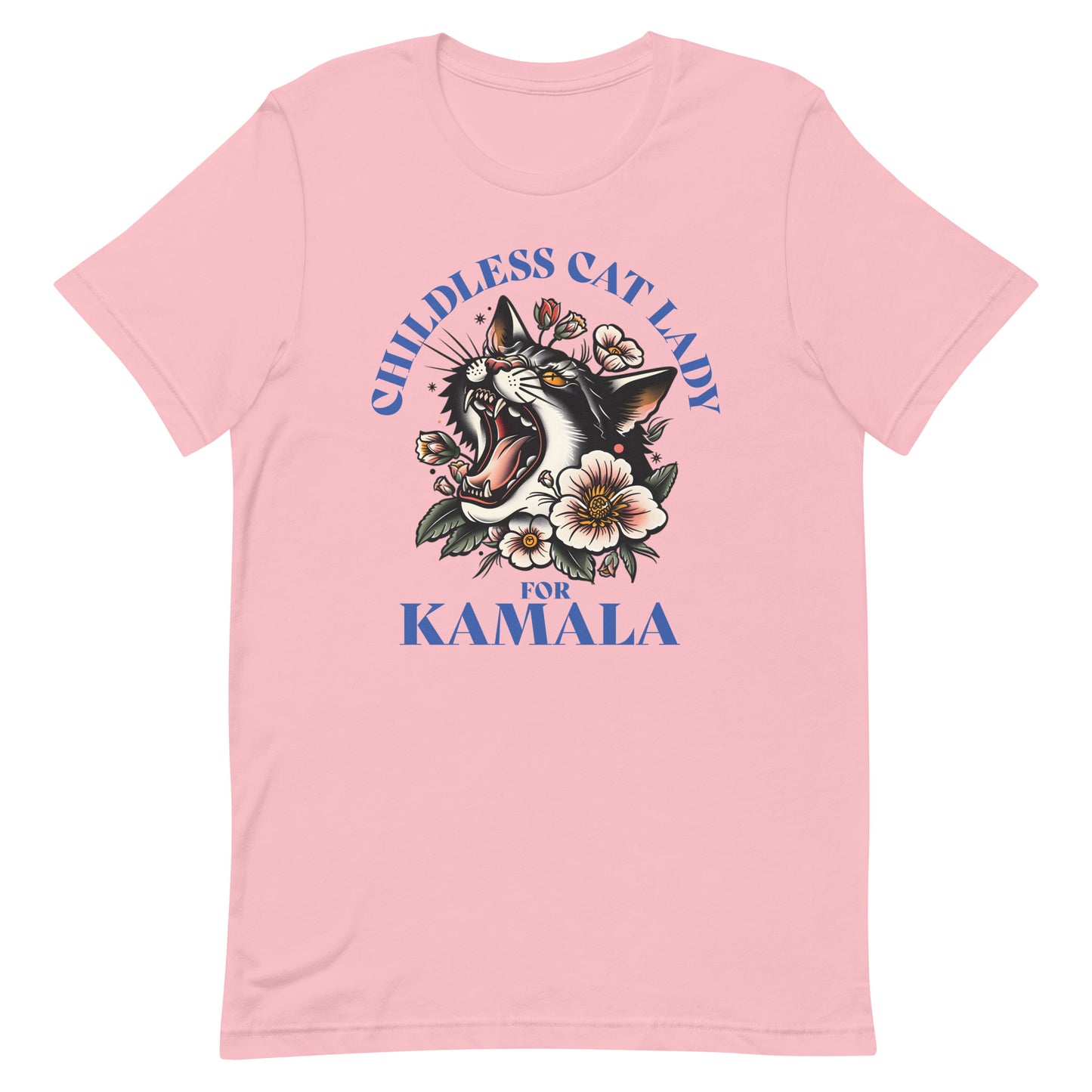 Childless Cat Lady For Kamala Unisex T-shirt