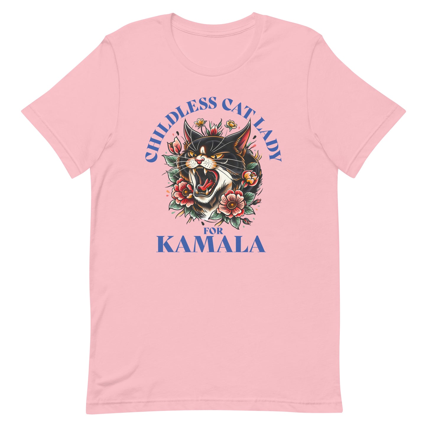 Childless Cat Lady For Kamala Unisex T-shirt