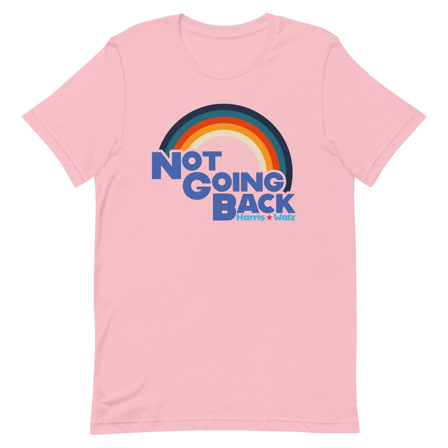 Not Going Back Kamala Harris Tim Walz Unisex T-Shirt