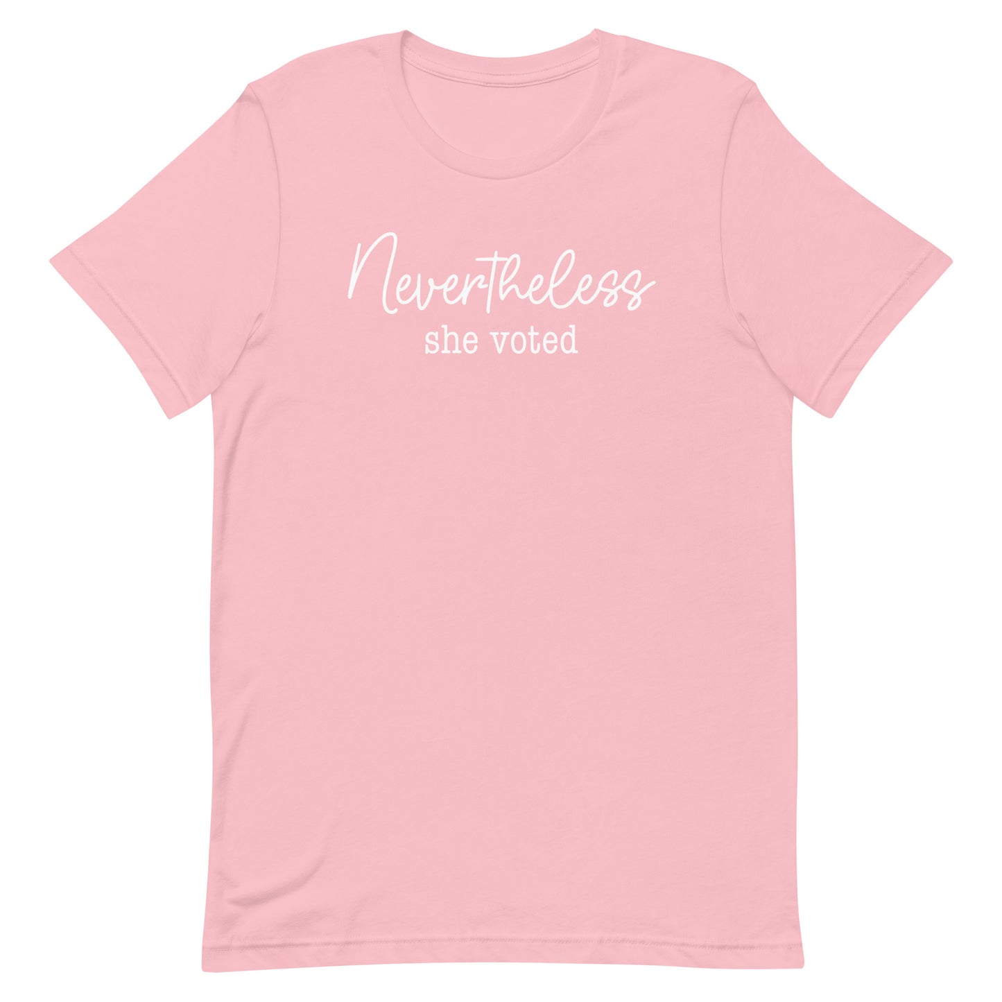 Nevertheless She Voted 2024 Election Women's Right To Vote Unisex T-Shirt