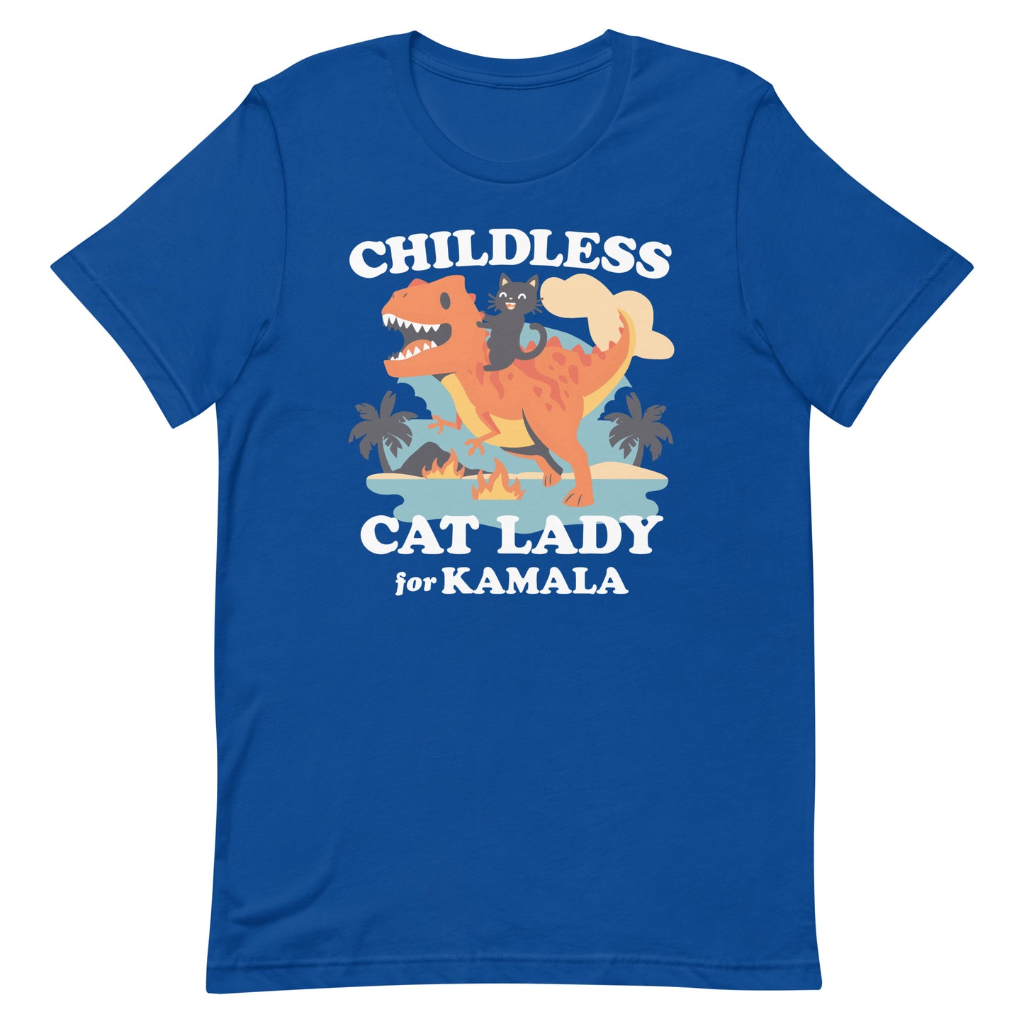 Childless Cat Lady For Kamala Unisex T-shirt