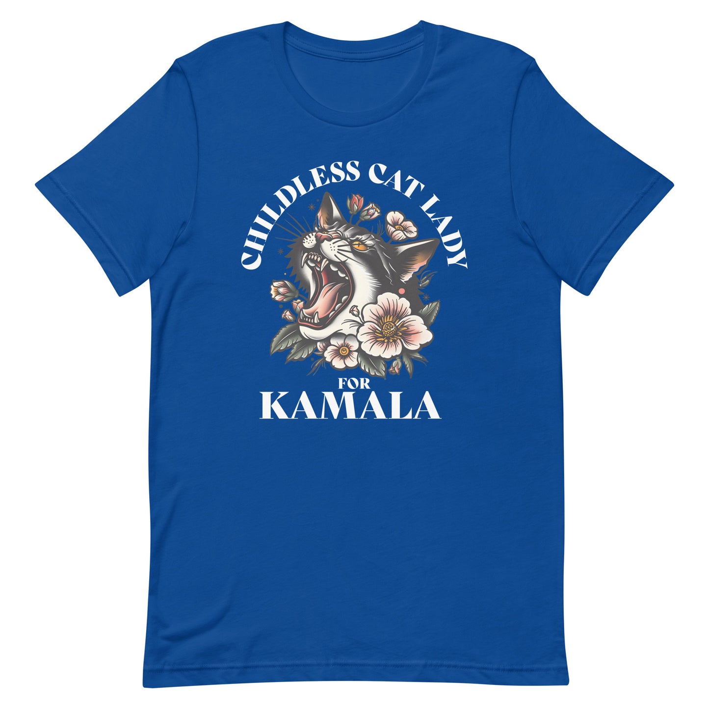 Childless Cat Lady For Kamala Unisex T-shirt