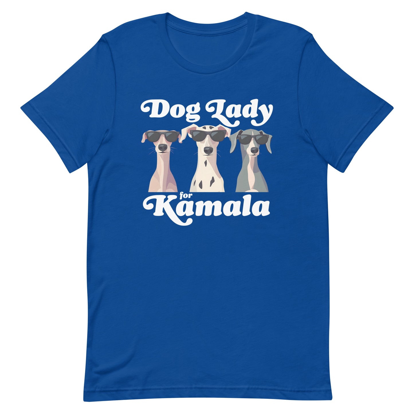 Dog Lady For Kamala Harris Unisex T-Shirt