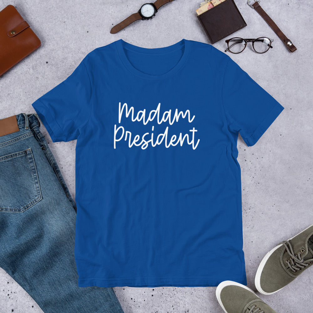 Madam President Kamala Harris 2024 Presidential Election Unisex T-Shirt