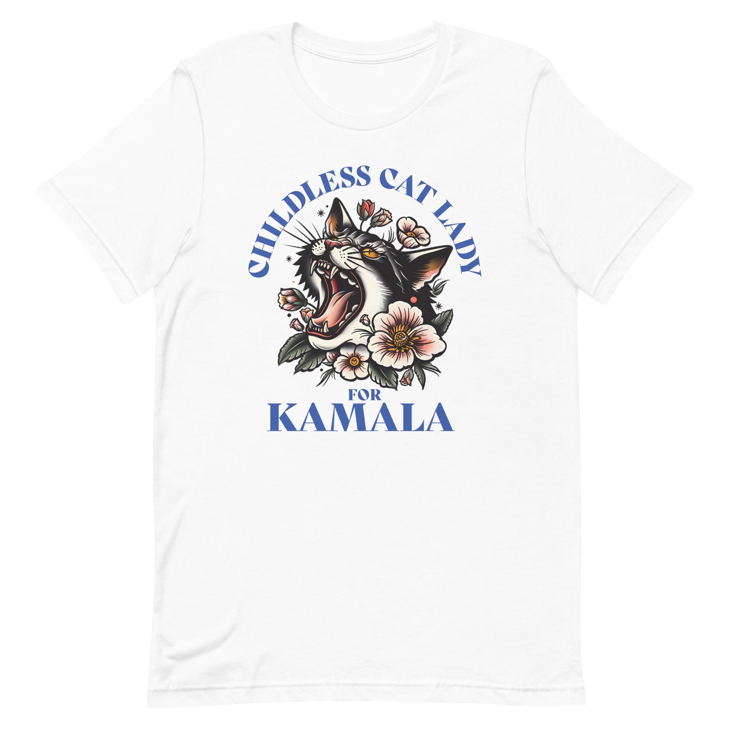 Childless Cat Lady For Kamala Unisex T-shirt