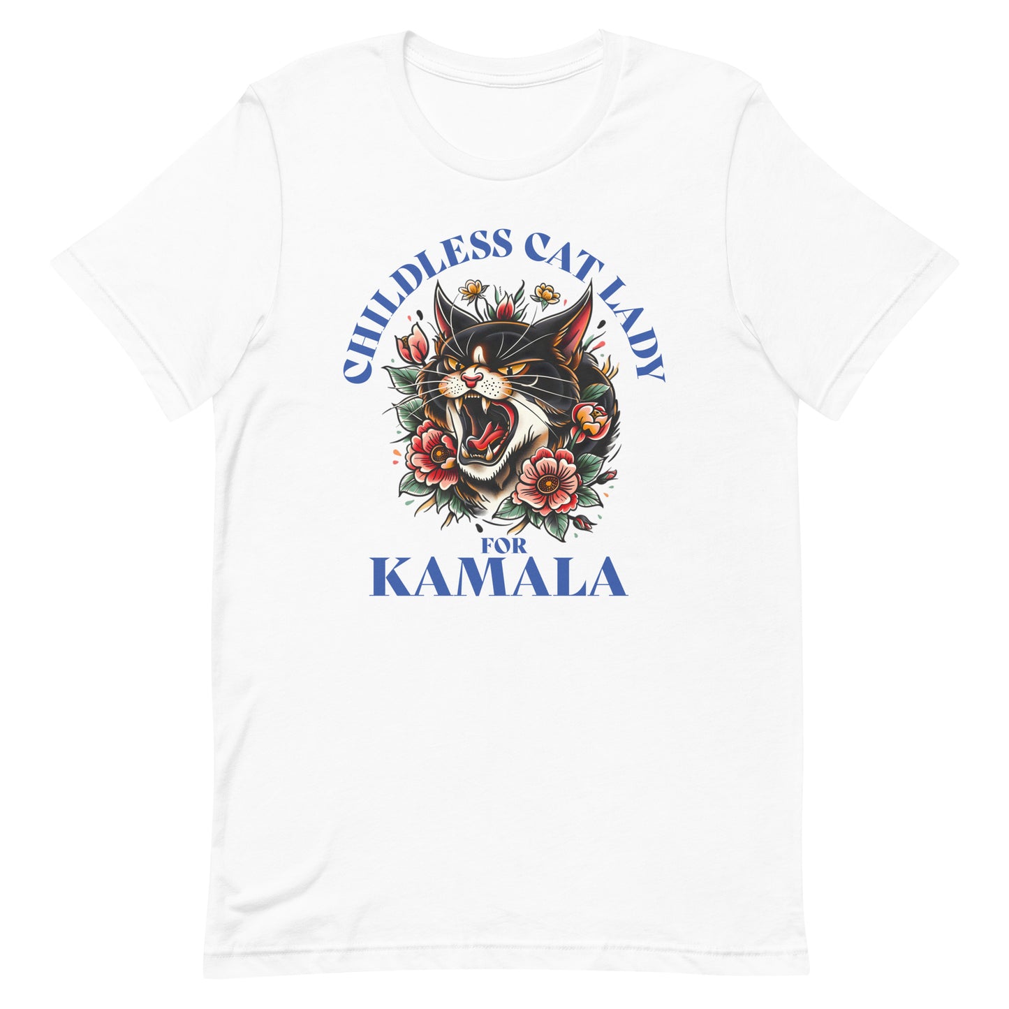 Childless Cat Lady For Kamala Unisex T-shirt