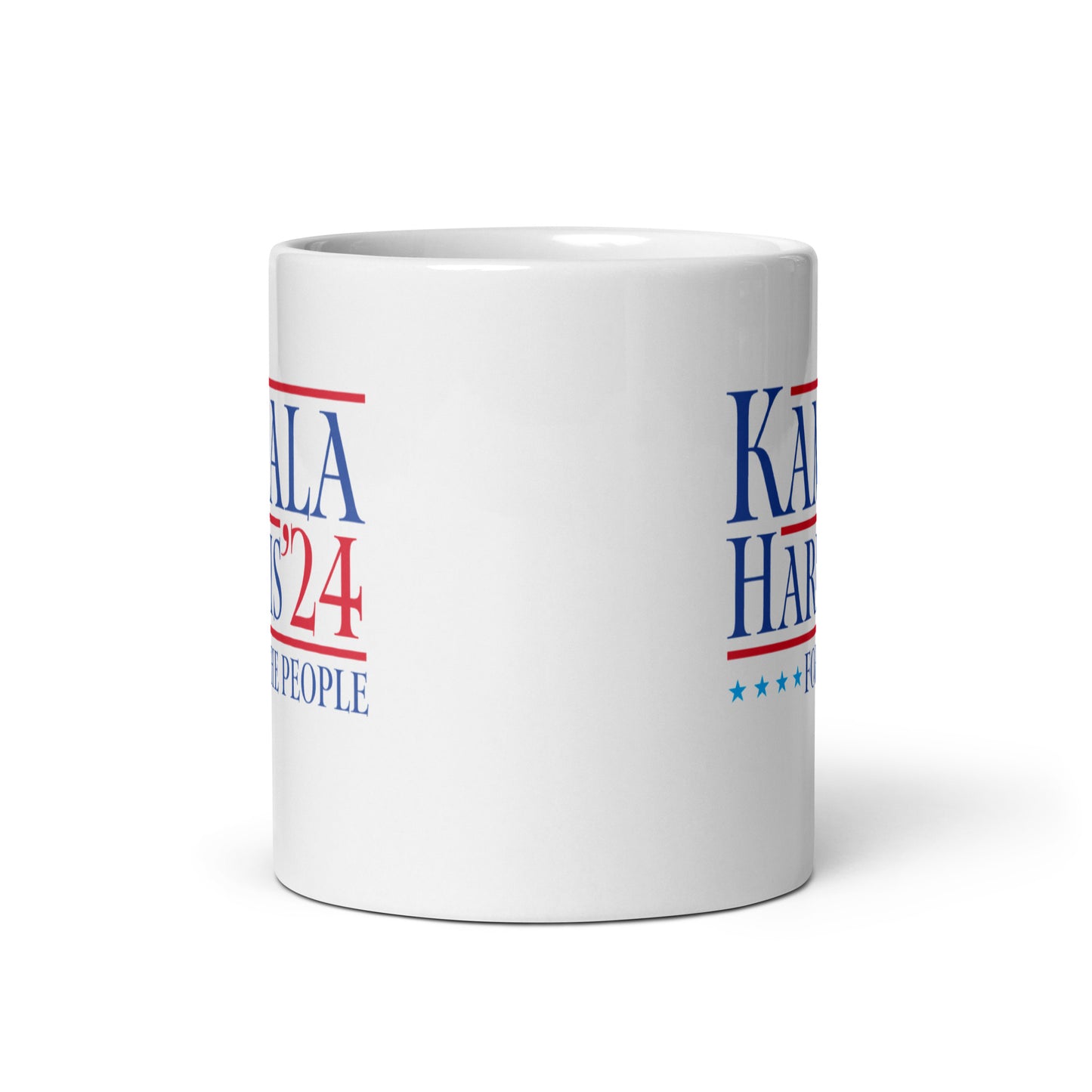 Kamala Harris For The People Kamala Harris 2024 White Glossy Mug