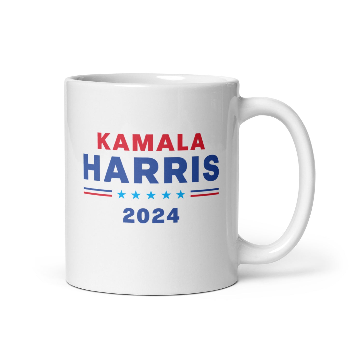 Kamala Harris 2024 Mug White Glossy Mug