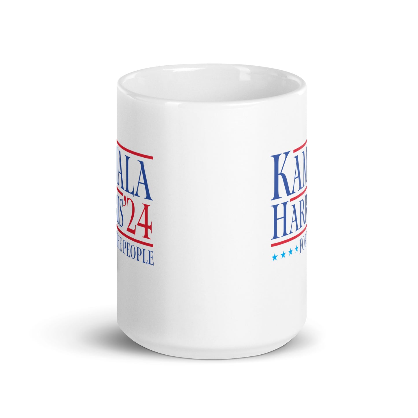 Kamala Harris For The People Kamala Harris 2024 White Glossy Mug