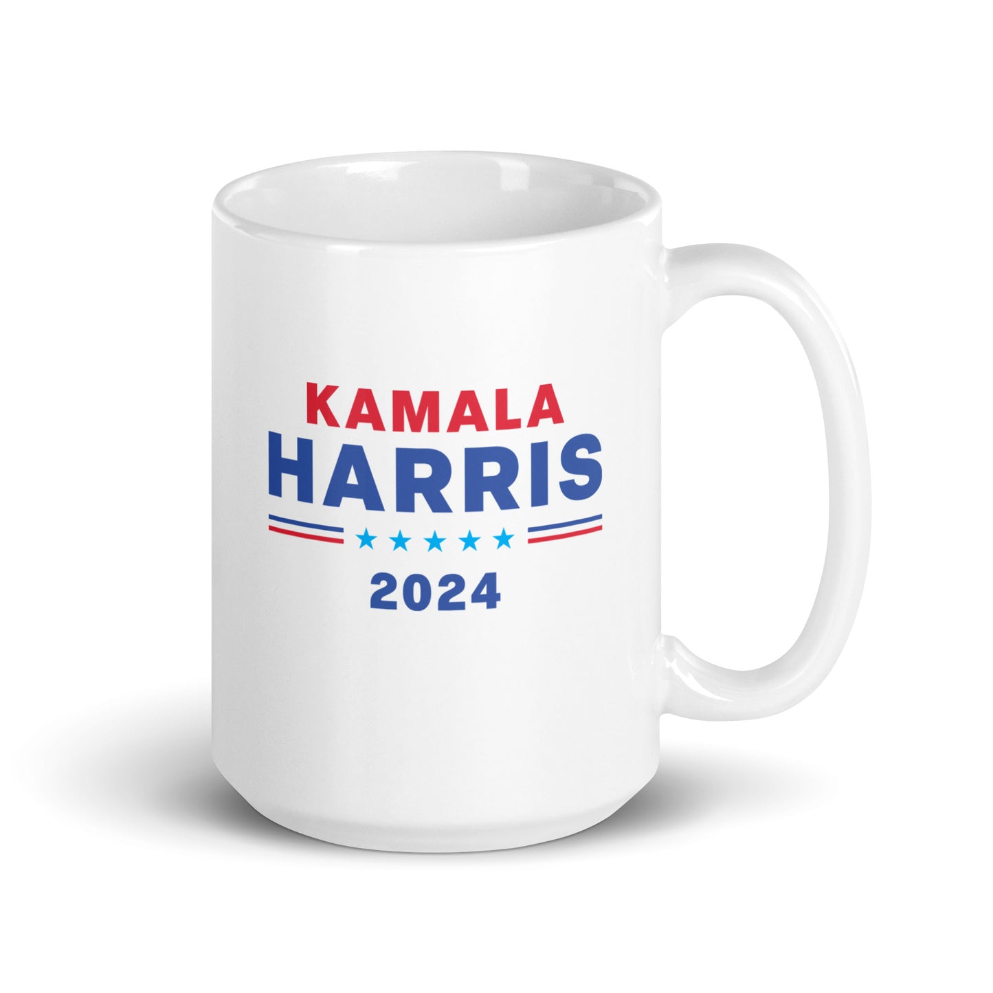 Kamala Harris 2024 Mug White Glossy Mug